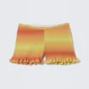 Low Rise Dip-Dye Knitted Mini Shorts – Orange & Yellow Low Rise Dip-Dye Knitted Mini Shorts – Orange & Yellow