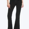 Low Rise Flared Suit Trousers – Black Low Rise Flared Suit Trousers – Black