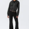 Low-Rise Flared Suiting Trousers – Black Low-Rise Flared Suiting Trousers – Black