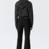 Low-Rise Flared Suiting Trousers – Black Low-Rise Flared Suiting Trousers – Black