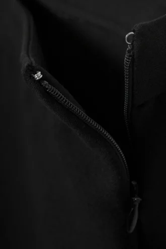 Low-Rise Flared Trousers – Black