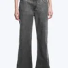 Low Rise Loose Bootcut Trousers – Dark Grey Low Rise Loose Bootcut Trousers – Dark Grey