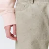 Low Rise Loose Bootcut Trousers – Light Mole Low Rise Loose Bootcut Trousers – Light Mole