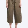 Low Rise Loose Cropped Trousers – Dark Mole Low Rise Loose Cropped Trousers – Dark Mole