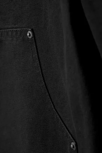 Low Rise Loose Fit Workwear Trousers – Black Low Rise Loose Fit Workwear Trousers – Black
