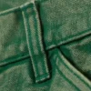 Low Rise Loose Fit Workwear Trousers – Washed Green Low Rise Loose Fit Workwear Trousers – Washed Green