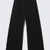 Low Rise Loose Suiting Trousers – Black Low Rise Loose Suiting Trousers – Black