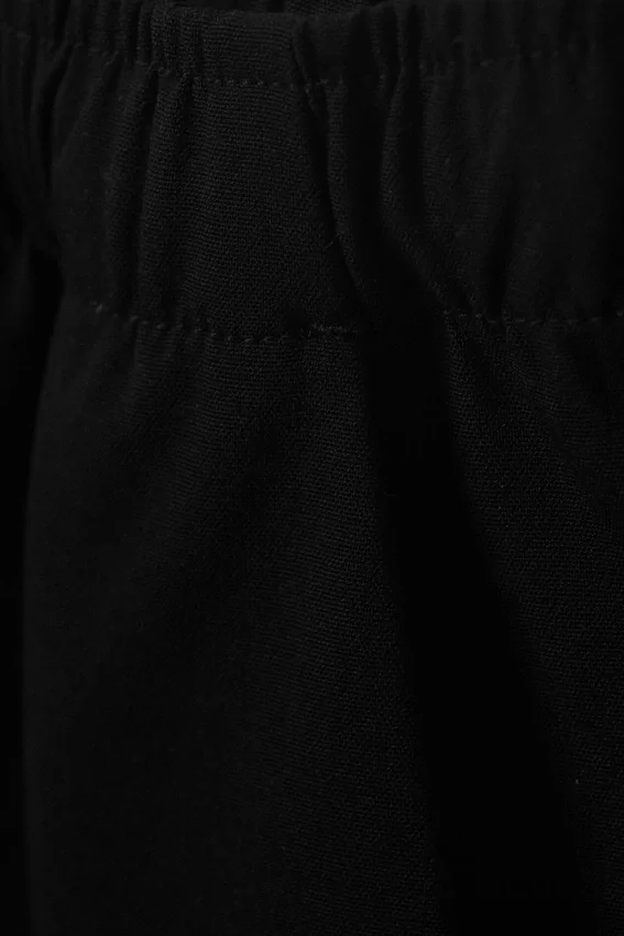 Low Rise Loose Suiting Trousers – Black Low Rise Loose Suiting Trousers – Black
