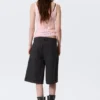 Low Rise Loose Washed Carpenter Shorts – Black Low Rise Loose Washed Carpenter Shorts – Black