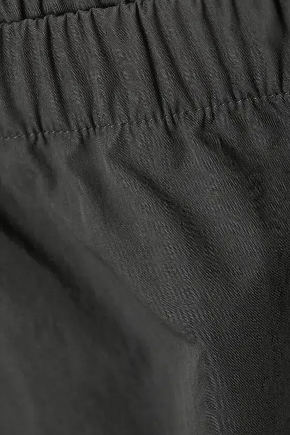 Low Rise Loose Wide Leg Track Trousers – Dark Grey Low Rise Loose Wide Leg Track Trousers – Dark Grey