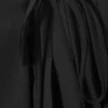 Low Rise Pleated Mini Wrap Skirt – Black Low Rise Pleated Mini Wrap Skirt – Black
