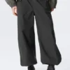 Low Rise Pull-On Ripstop Trousers – Dark Grey Low Rise Pull-On Ripstop Trousers – Dark Grey
