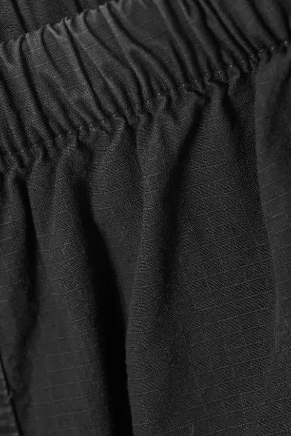 Low Rise Pull-On Ripstop Trousers – Dark Grey Low Rise Pull-On Ripstop Trousers – Dark Grey