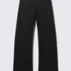 Low Rise Side-Zip Suiting Trousers – Black Low Rise Side-Zip Suiting Trousers – Black