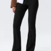 Low Rise Skinny Flared Leg Trousers – Black Low Rise Skinny Flared Leg Trousers – Black