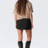 Low Rise Slim Mini Suiting Skirt – Black Low Rise Slim Mini Suiting Skirt – Black