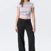 Low Rise Suiting Trousers – Black