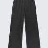 Low Rise Suiting Trousers – Dark Grey – Glitter Pinstripe Low Rise Suiting Trousers – Dark Grey – Glitter Pinstripe