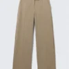 Low Rise Suiting Trousers – Pinstriped Mole