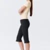 Low Rise Tailored Capri Trousers – Black Low Rise Tailored Capri Trousers – Black