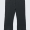 Low Rise Tailored Capri Trousers – Black Low Rise Tailored Capri Trousers – Black