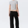 Low Rise Terry Sweatpants – Black Low Rise Terry Sweatpants – Black