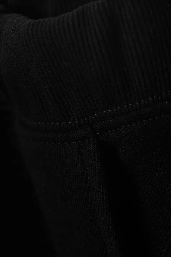Low Rise Terry Sweatpants – Black Low Rise Terry Sweatpants – Black