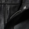 Low Rise Wide Leg Leather Trousers – Black Low Rise Wide Leg Leather Trousers – Black