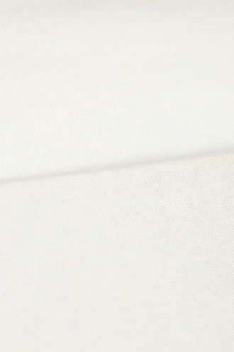 Low Waist Flared Pyjama Trousers – White