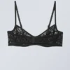 Lucy Lace Underwire Bra – Black Lucy Lace Underwire Bra – Black