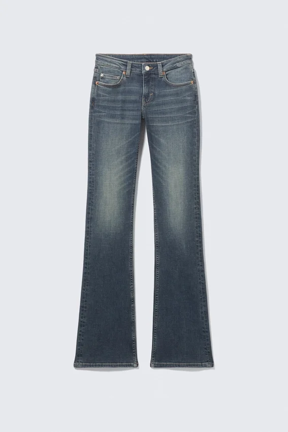 Luna Low Rise Skinny Bootcut Jeans – Blue Hymn – Medium Blue Luna Low Rise Skinny Bootcut Jeans – Blue Hymn – Medium Blue
