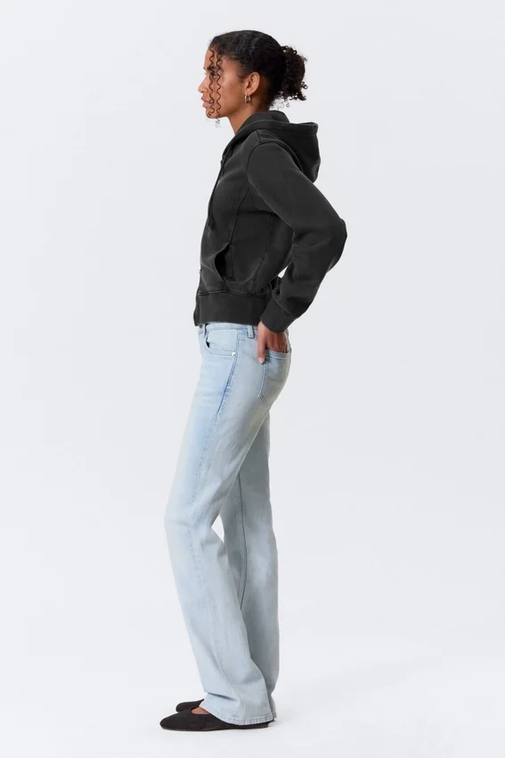 Luna Low Rise Skinny Bootcut Jeans – Fluid Blue – Light Blue Luna Low Rise Skinny Bootcut Jeans – Fluid Blue – Light Blue