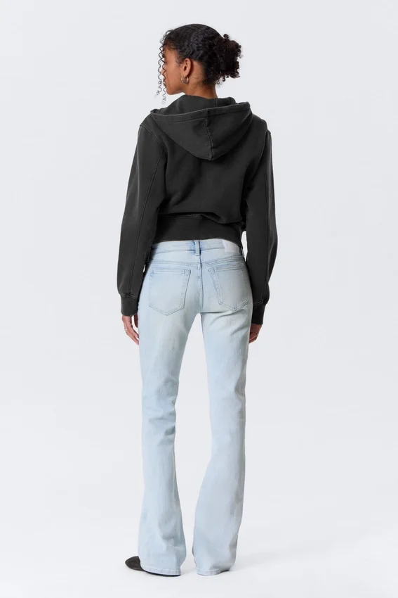 Luna Low Rise Skinny Bootcut Jeans – Fluid Blue – Light Blue Luna Low Rise Skinny Bootcut Jeans – Fluid Blue – Light Blue