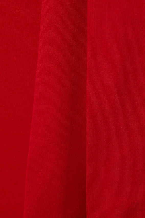 Lyocell One-Shoulder Tie Top – Red Lyocell One-Shoulder Tie Top – Red