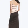 Maxi Jersey Skirt – Dark Brown Maxi Jersey Skirt – Dark Brown