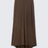 Maxi Jersey Skirt – Dark Brown Maxi Jersey Skirt – Dark Brown