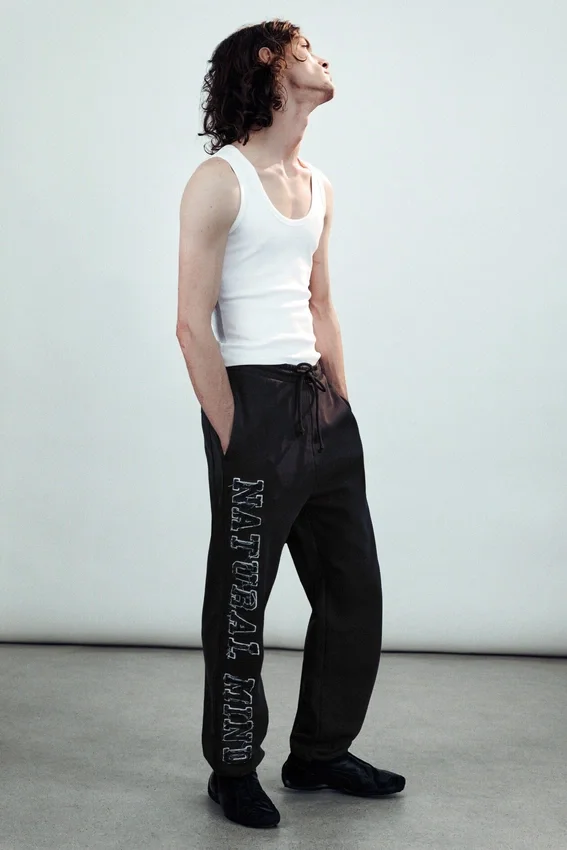 Mechatok Embroidered Sweatpants – Black Mechatok Embroidered Sweatpants – Black