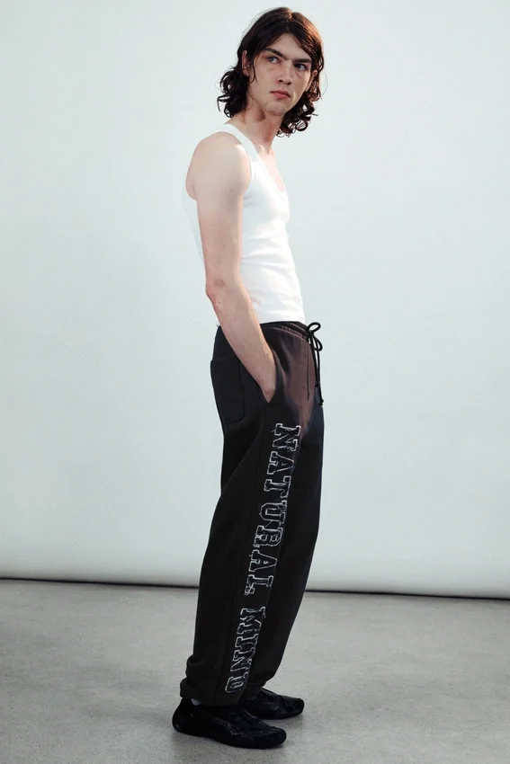 Mechatok Embroidered Sweatpants – Black Mechatok Embroidered Sweatpants – Black