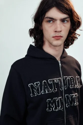 Mechatok Embroidered Zip Hoodie – Black Mechatok Embroidered Zip Hoodie – Black