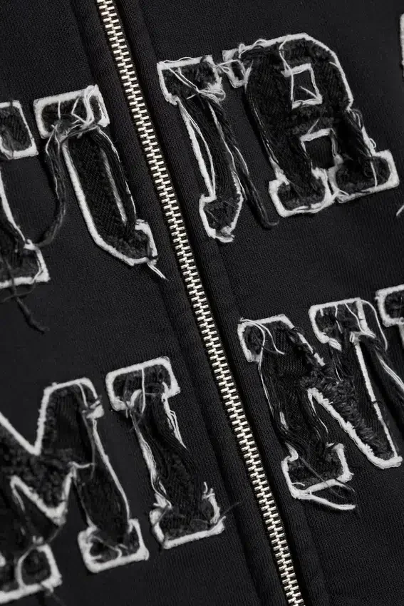 Mechatok Embroidered Zip Hoodie – Black Mechatok Embroidered Zip Hoodie – Black