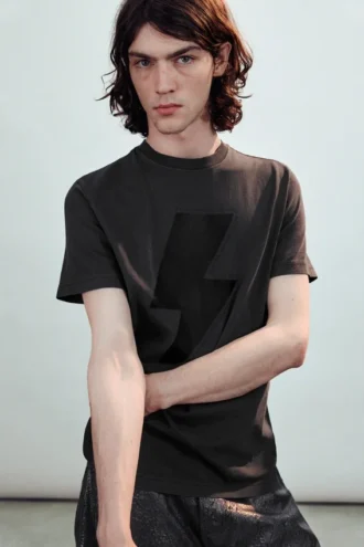 Mechatok Printed Tee – Dark Grey