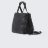 Medium Faux Leather Tote Bag – Dark Medium Faux Leather Tote Bag – Dark