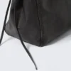 Medium Faux Leather Tote Bag – Dark Medium Faux Leather Tote Bag – Dark