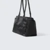 Medium Shoulder Bag with Pockets – Black Medium Shoulder Bag with Pockets – Black