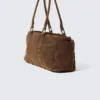 Medium Shoulder Bag with Pockets – Dark Khaki Green Medium Shoulder Bag with Pockets – Dark Khaki Green
