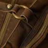 Medium Shoulder Bag with Pockets – Dark Khaki Green Medium Shoulder Bag with Pockets – Dark Khaki Green