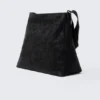 Medium Zip Shoulder Bag – Black Medium Zip Shoulder Bag – Black