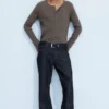 Mercury Mid Rise Relaxed Bootcut Jeans – Blue Rinse – Dark Blue Mercury Mid Rise Relaxed Bootcut Jeans – Blue Rinse – Dark Blue