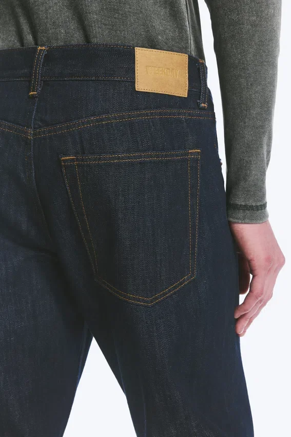 Mercury Mid Rise Relaxed Bootcut Jeans – Blue Rinse – Dark Blue Mercury Mid Rise Relaxed Bootcut Jeans – Blue Rinse – Dark Blue