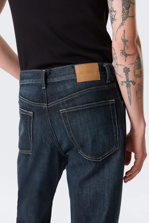 Mercury Mid Rise Relaxed Bootcut Jeans – Deep Sea Blue – Dark Blue Mercury Mid Rise Relaxed Bootcut Jeans – Deep Sea Blue – Dark Blue